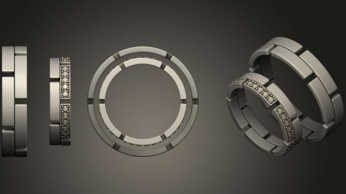 Jewelry rings (JVLRP_0592) 3D model for CNC machine